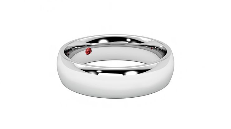 Taylor & Hart Alder Wedding Ring 360 degree image 6