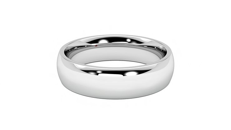 Taylor & Hart Alder Wedding Ring 360 degree image 19