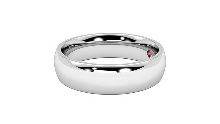 Taylor & Hart Alder Wedding Ring 360 degree image 22