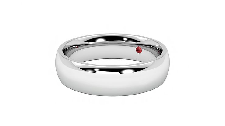 Taylor & Hart Alder Wedding Ring 360 degree image 24