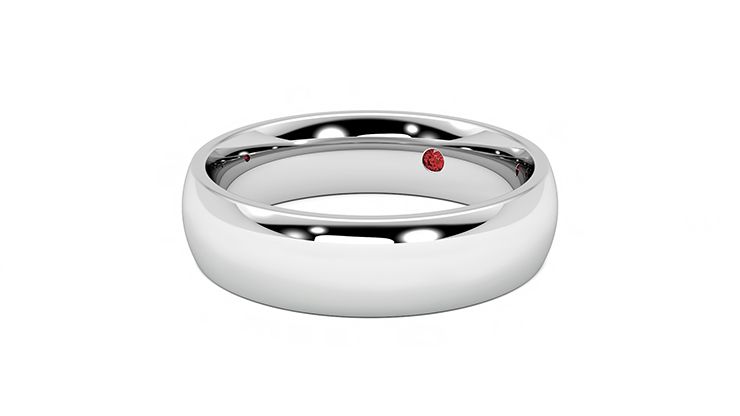 Taylor & Hart Alder Wedding Ring 360 degree image 25