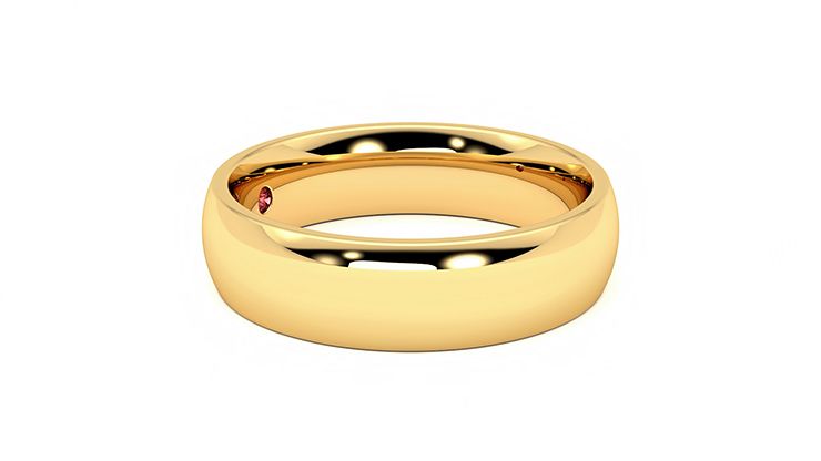 Taylor & Hart Alder Wedding Ring 360 degree image 8