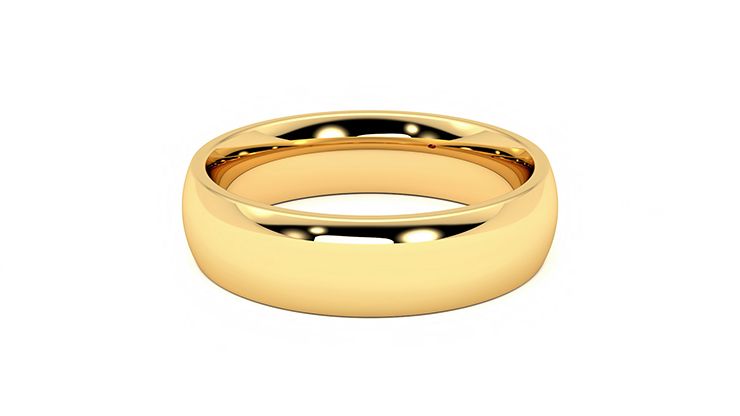 Taylor & Hart Alder Wedding Ring 360 degree image 11