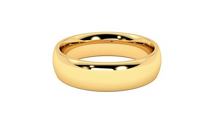 Taylor & Hart Alder Wedding Ring 360 degree image 14