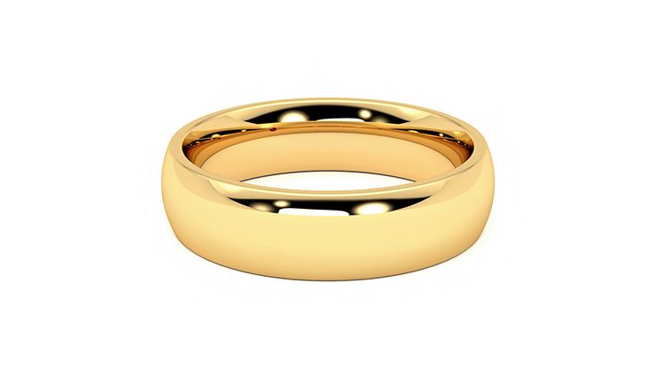 Taylor & Hart Alder Wedding Ring 360 degree image 19