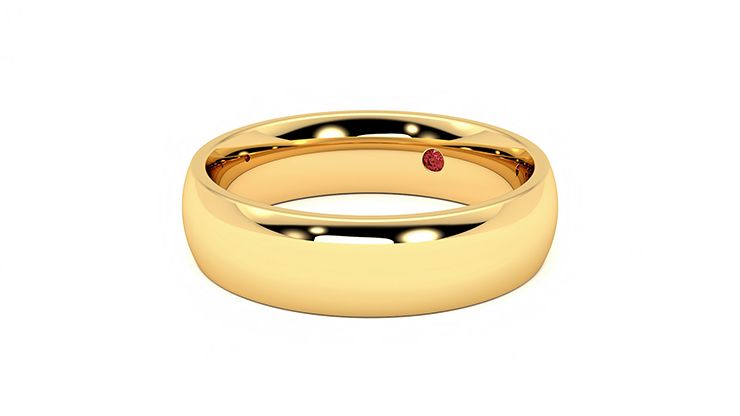Taylor & Hart Alder Wedding Ring 360 degree image 25