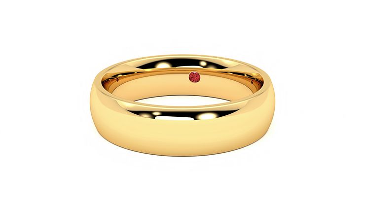 Taylor & Hart Alder Wedding Ring 360 degree image 27