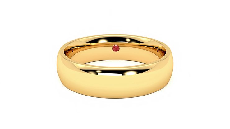 Taylor & Hart Alder Wedding Ring 360 degree image 29