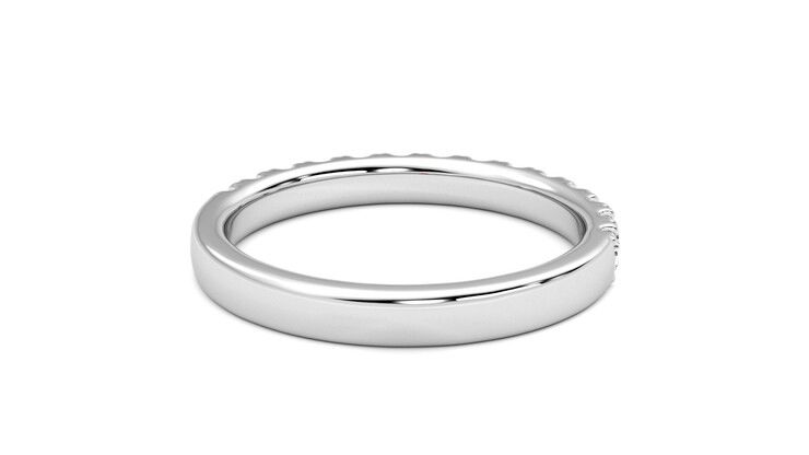 Taylor & Hart Allium Wedding Ring 360 degree image 14