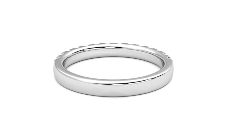 Taylor & Hart Allium Wedding Ring 360 degree image 15