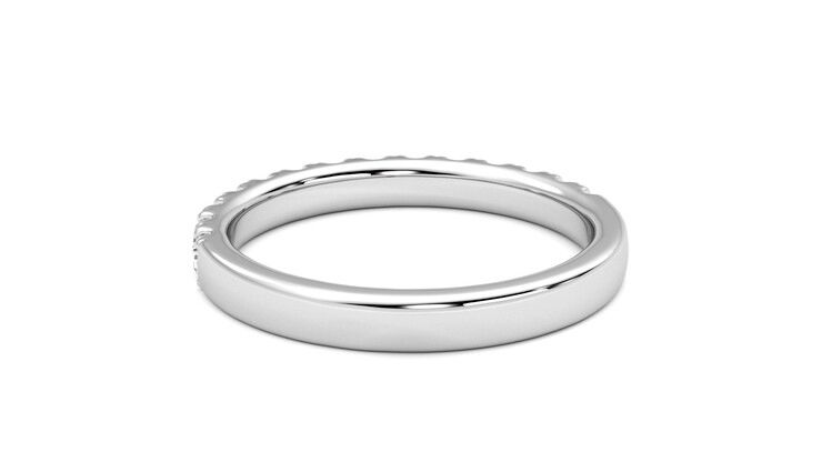 Taylor & Hart Allium Wedding Ring 360 degree image 16