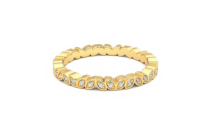 Taylor & Hart Anemone Wedding Ring 360 degree image 19