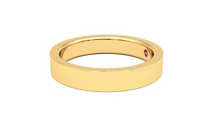 Taylor & Hart Argan Wedding Ring 360 degree image 21