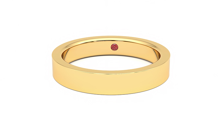 Taylor & Hart Argan Wedding Ring 360 degree image 27