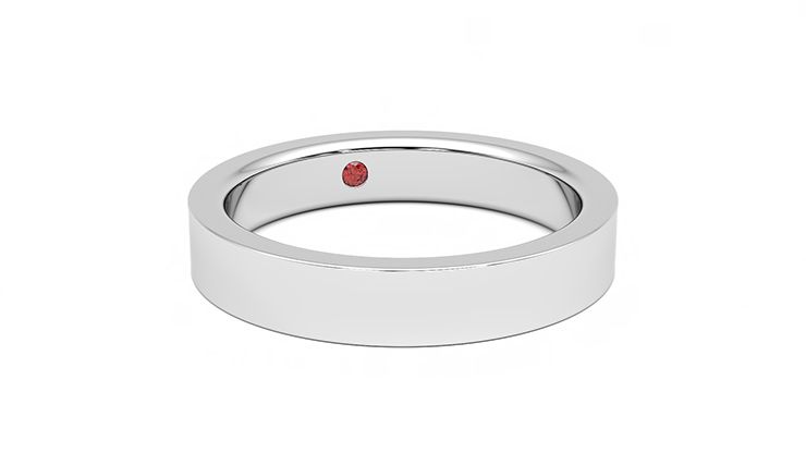 Taylor & Hart Argan Wedding Ring 360 degree image 3