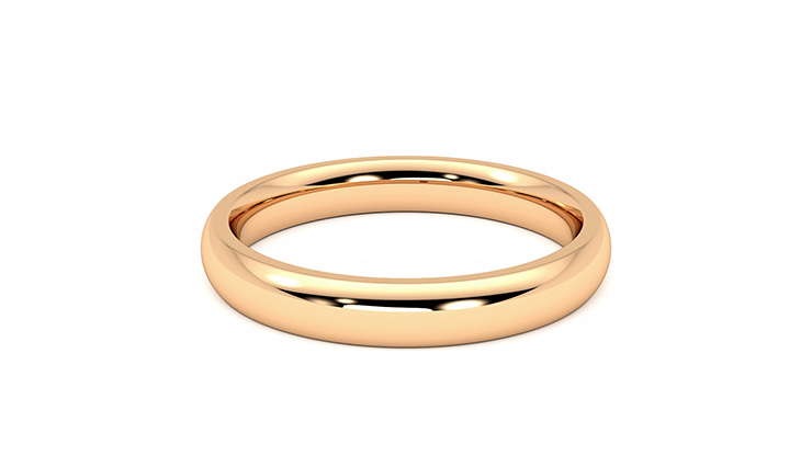 Taylor & Hart Aspen Wedding Ring 360 degree image 14