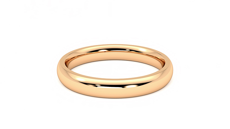 Taylor & Hart Aspen Wedding Ring 360 degree image 17
