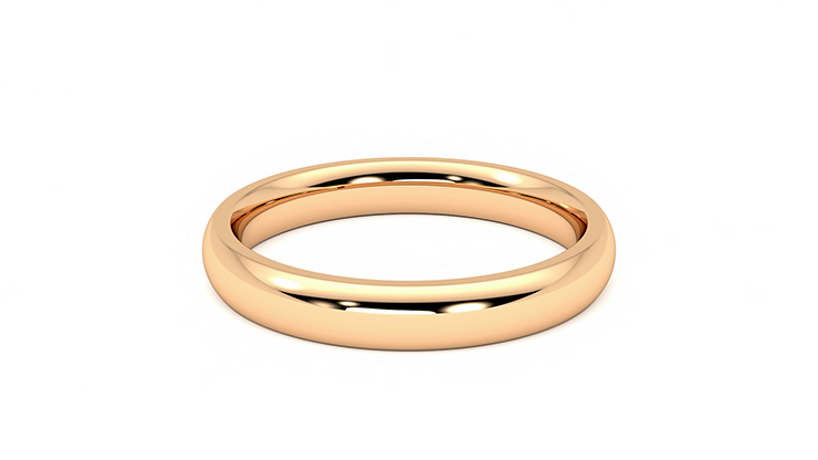 Taylor & Hart Aspen Wedding Ring 360 degree image 19