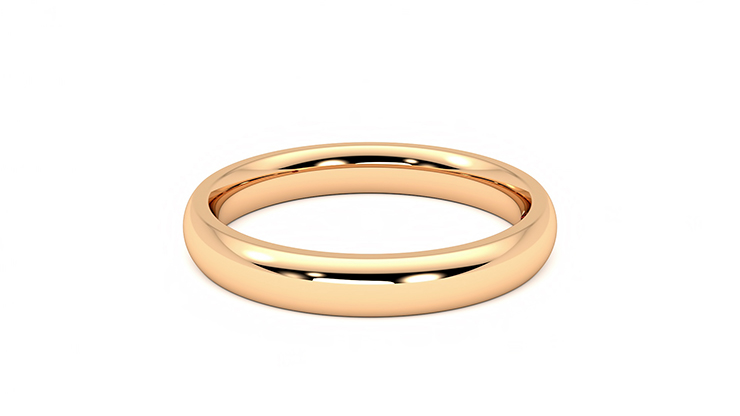 Taylor & Hart Aspen Wedding Ring 360 degree image 20