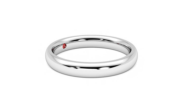 Taylor & Hart Aspen Wedding Ring 360 degree image 7