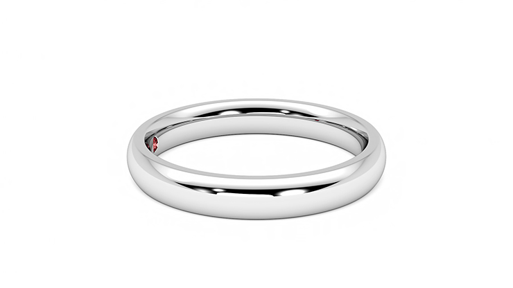 Taylor & Hart Aspen Wedding Ring 360 degree image 9