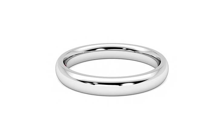 Taylor & Hart Aspen Wedding Ring 360 degree image 10