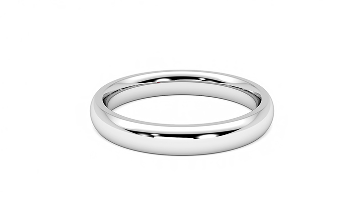 Taylor & Hart Aspen Wedding Ring 360 degree image 18