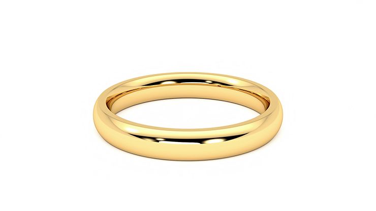 Taylor & Hart Aspen Wedding Ring 360 degree image 11
