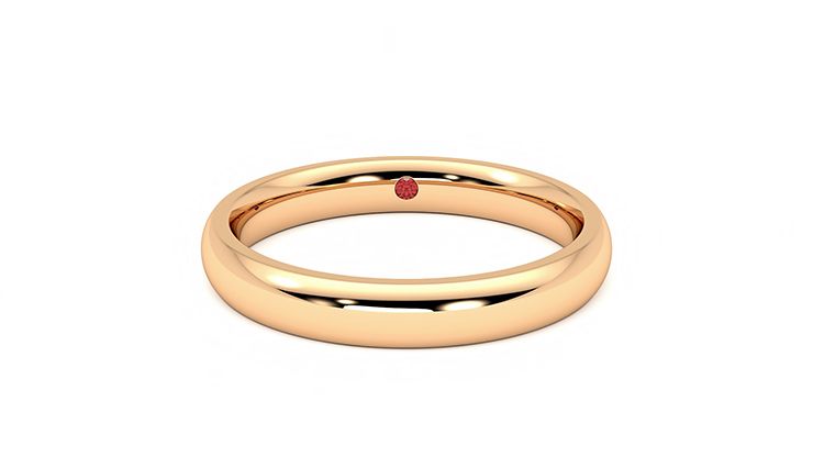 Taylor & Hart Aspen Wedding Ring 360 degree image 0