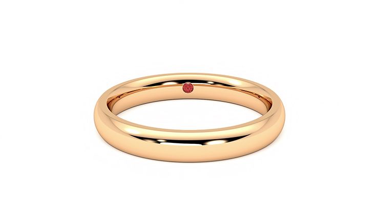 Taylor & Hart Aspen Wedding Ring 360 degree image 1