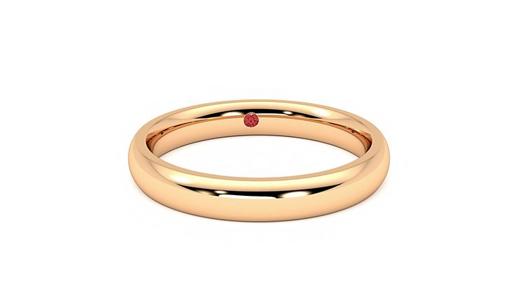 Taylor & Hart Aspen Wedding Ring 360 degree image 2