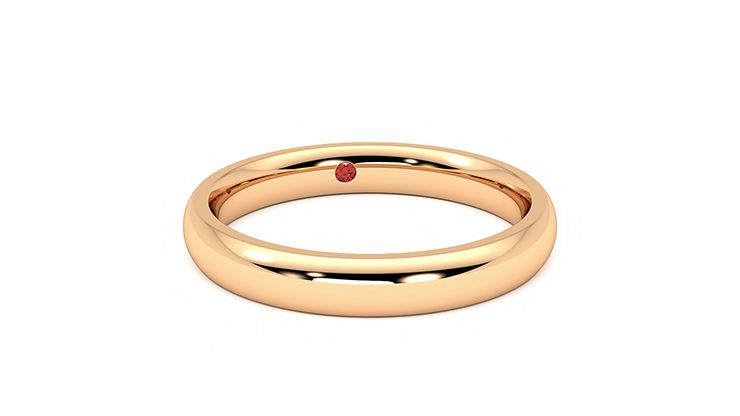 Taylor & Hart Aspen Wedding Ring 360 degree image 3