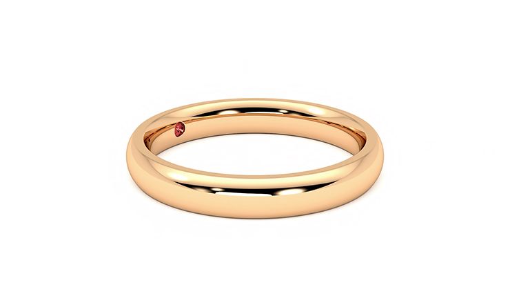 Taylor & Hart Aspen Wedding Ring 360 degree image 7