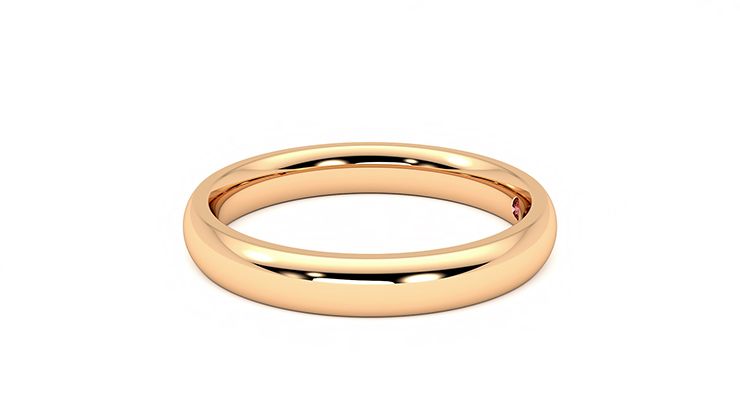 Taylor & Hart Aspen Wedding Ring 360 degree image 21