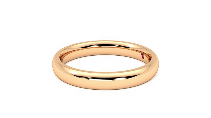 Taylor & Hart Aspen Wedding Ring 360 degree image 22
