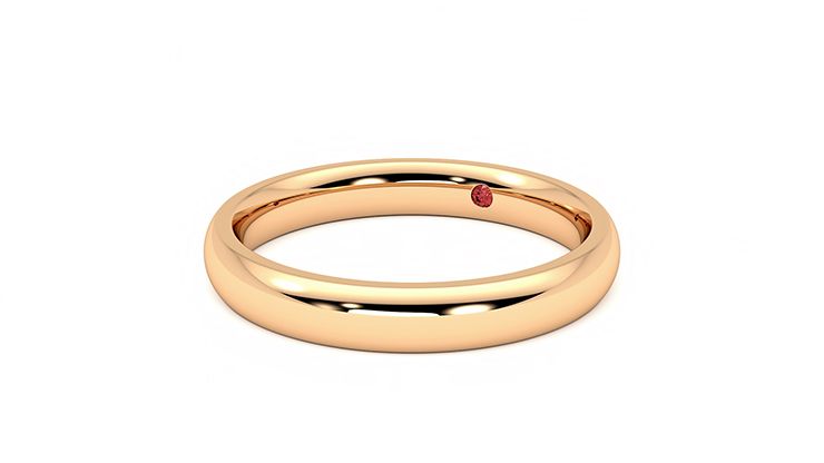 Taylor & Hart Aspen Wedding Ring 360 degree image 25