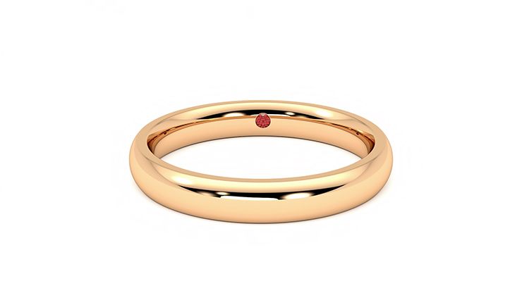 Taylor & Hart Aspen Wedding Ring 360 degree image 29