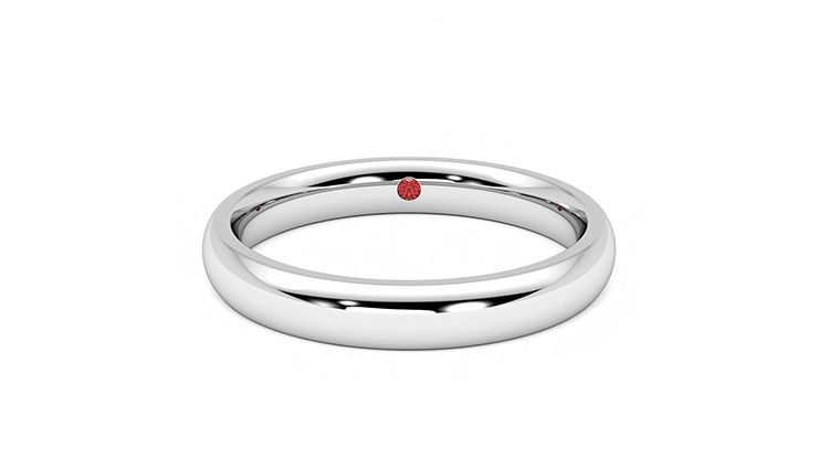 Taylor & Hart Aspen Wedding Ring 360 degree image 0