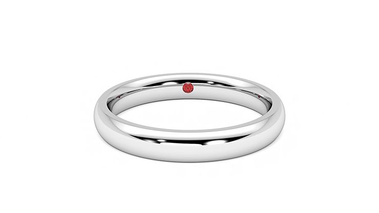 Taylor & Hart Aspen Wedding Ring 360 degree image 1