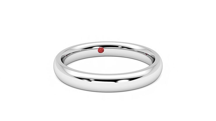 Taylor & Hart Aspen Wedding Ring 360 degree image 3