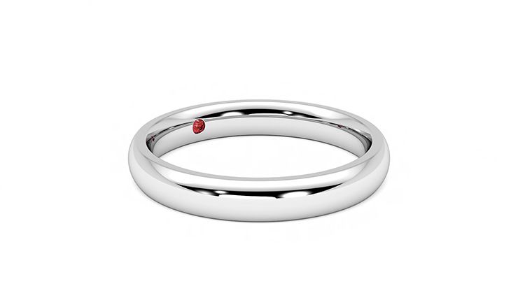Taylor & Hart Aspen Wedding Ring 360 degree image 6