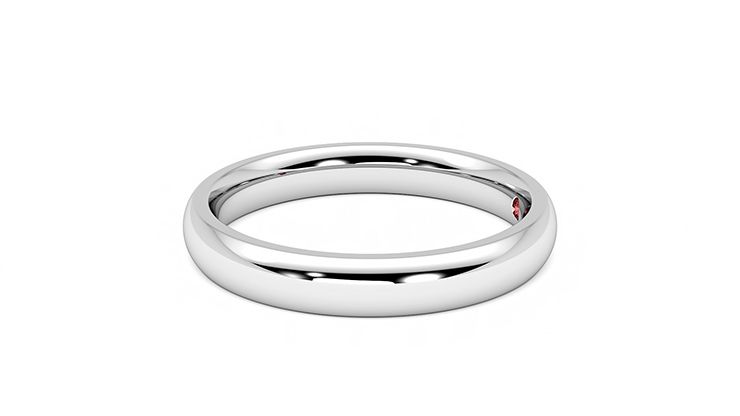 Taylor & Hart Aspen Wedding Ring 360 degree image 21