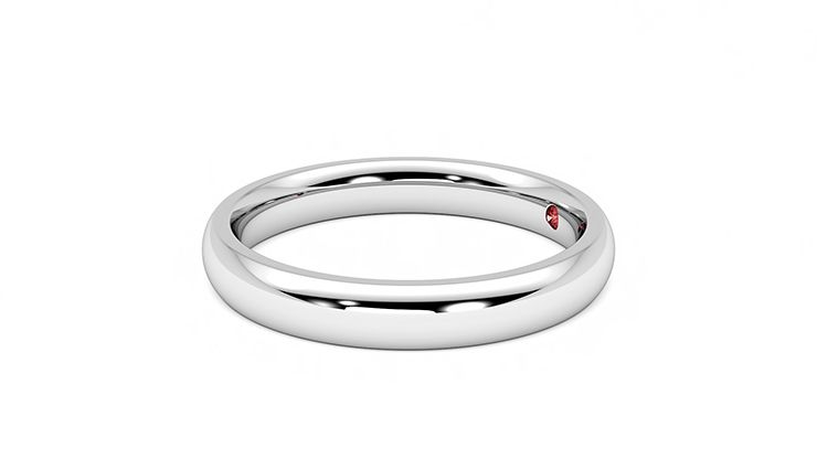 Taylor & Hart Aspen Wedding Ring 360 degree image 22