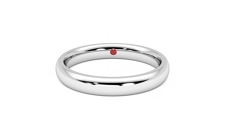 Taylor & Hart Aspen Wedding Ring 360 degree image 29