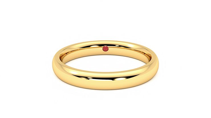 Taylor & Hart Aspen Wedding Ring 360 degree image 0