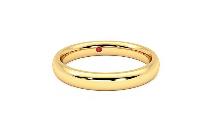 Taylor & Hart Aspen Wedding Ring 360 degree image 3