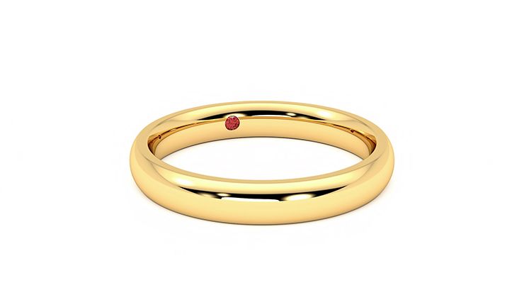 Taylor & Hart Aspen Wedding Ring 360 degree image 4