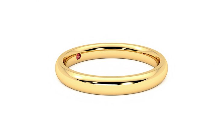 Taylor & Hart Aspen Wedding Ring 360 degree image 7