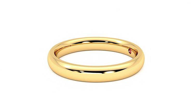 Taylor & Hart Aspen Wedding Ring 360 degree image 22