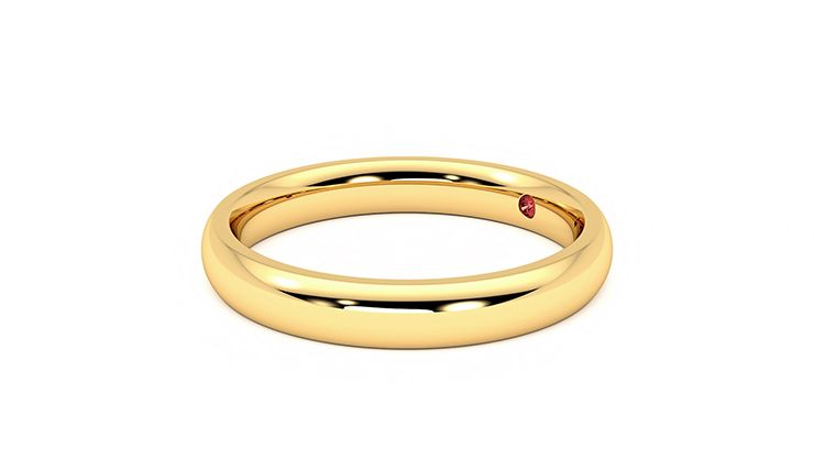 Taylor & Hart Aspen Wedding Ring 360 degree image 23